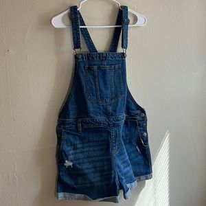 DENIM OVERALL JUMPSUIT